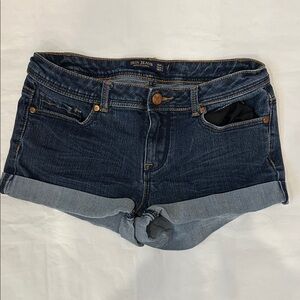 Iris Dark Blue Denim Shorts